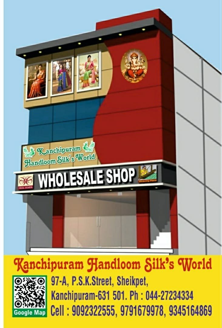 Kanchipuram Handloom Silks World Wholesale Storefront